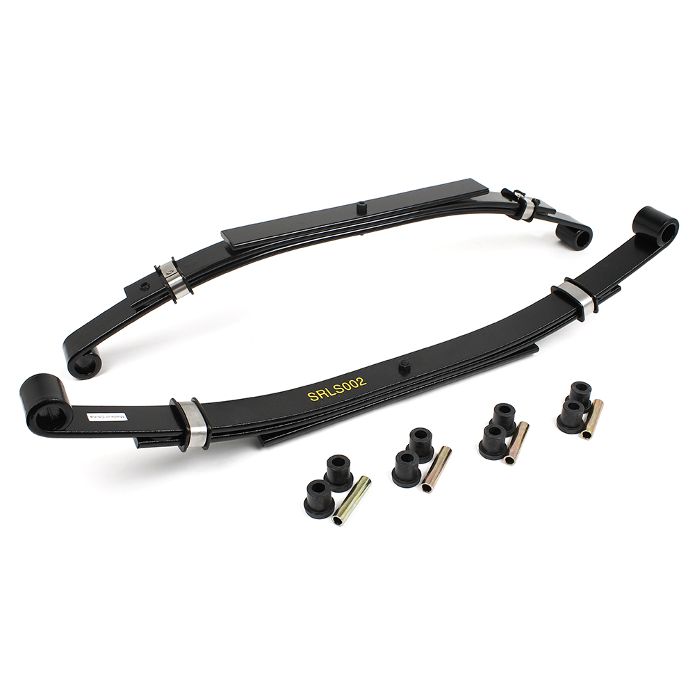 Golf cart rear leaf springs